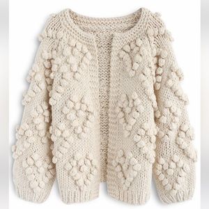 ChicWish Handmade heart sweater